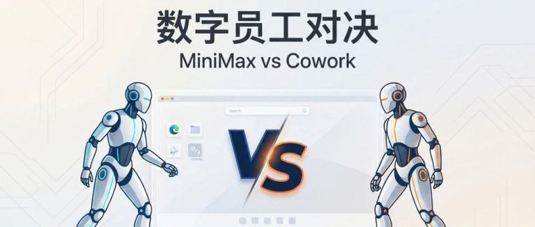 MiniMax Agent 2.0 vs Claude Cowork：谁能成为你的数字员工？