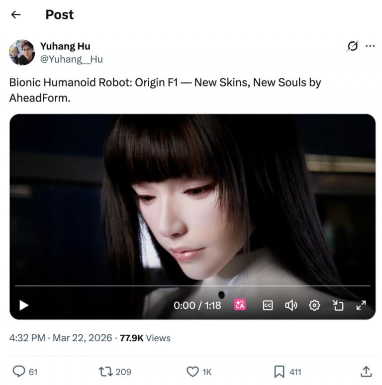 硅基美女建模脸火了，对视 3 秒，我再也没法把它当机器人